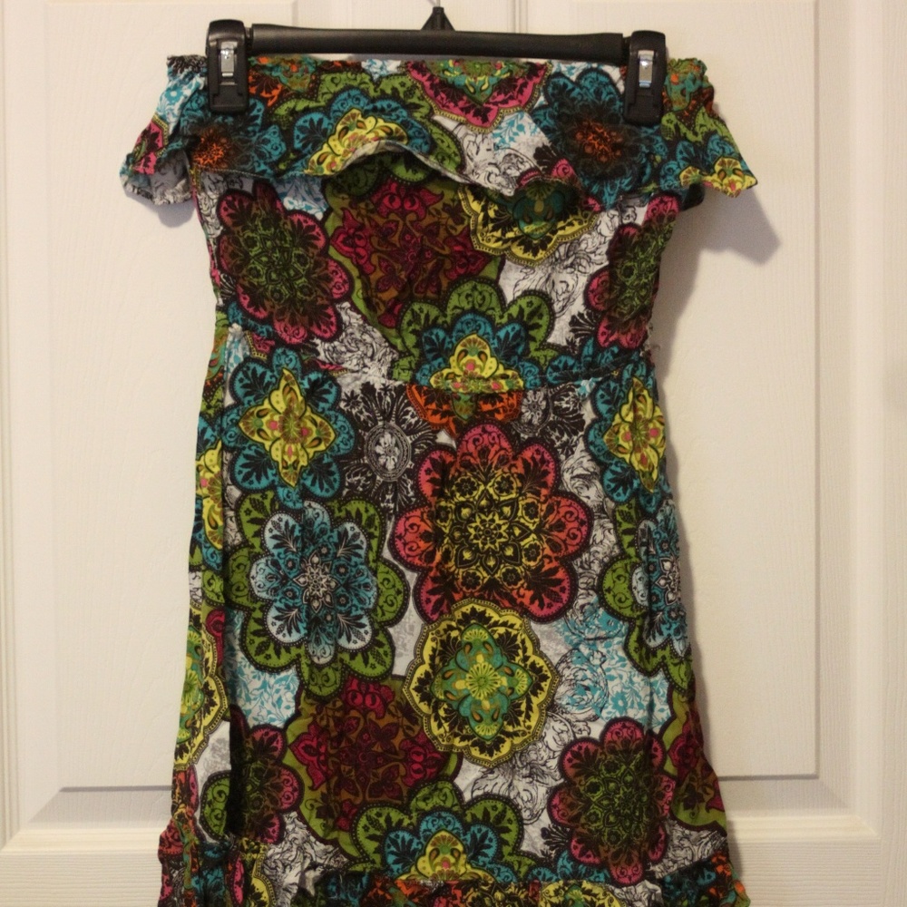 Strapless Summer Dress